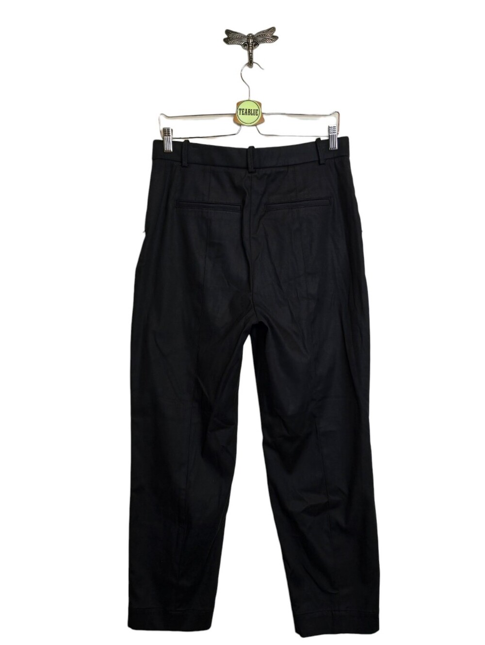 SPANX Supersmooth® Stretch Twill Slim Straight Pant Classic Black L 21280R - Picture 4 of 15